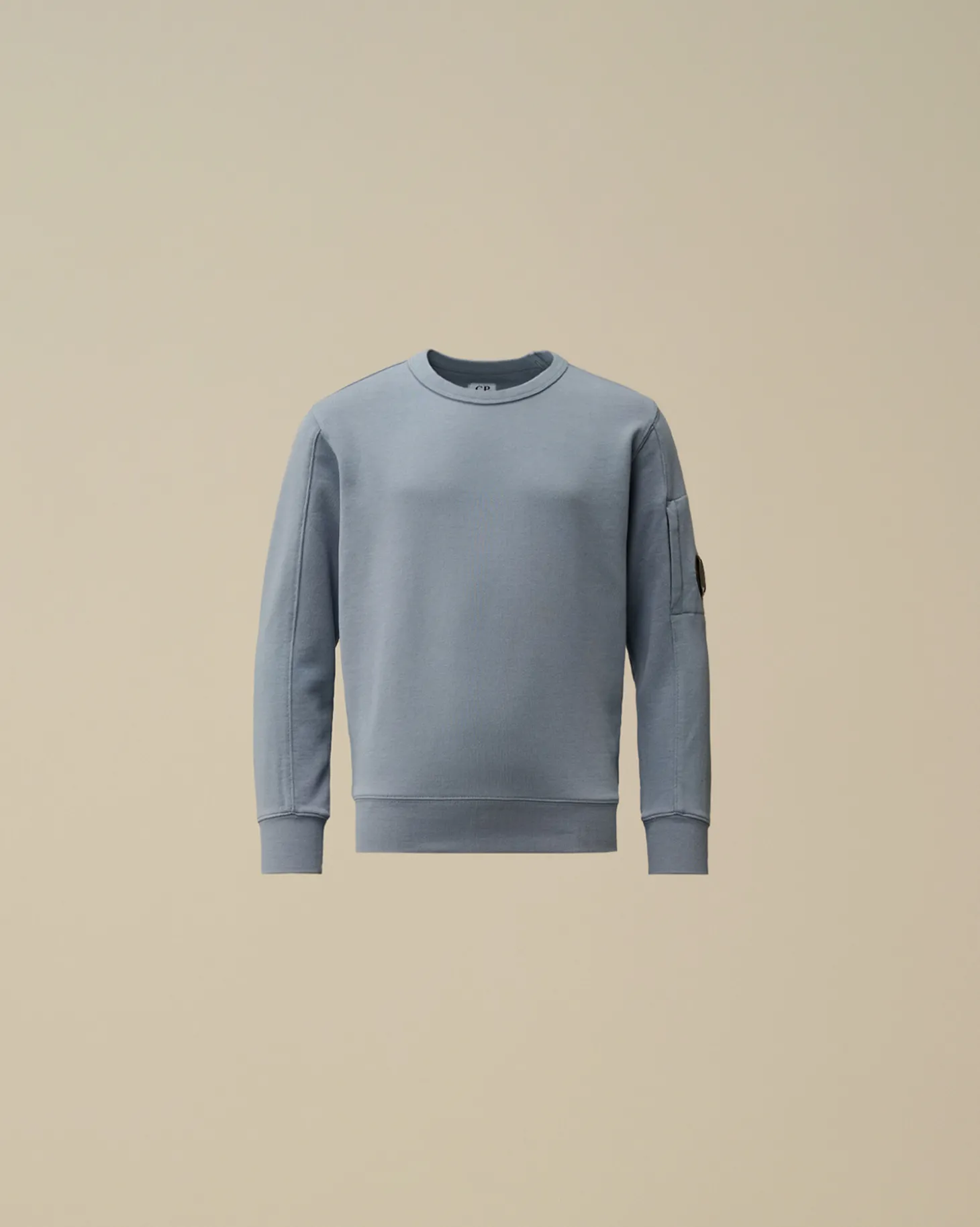 U16 Diagonal Fleece Lens Crew Neck Sweatshirt<C.P. Company Online