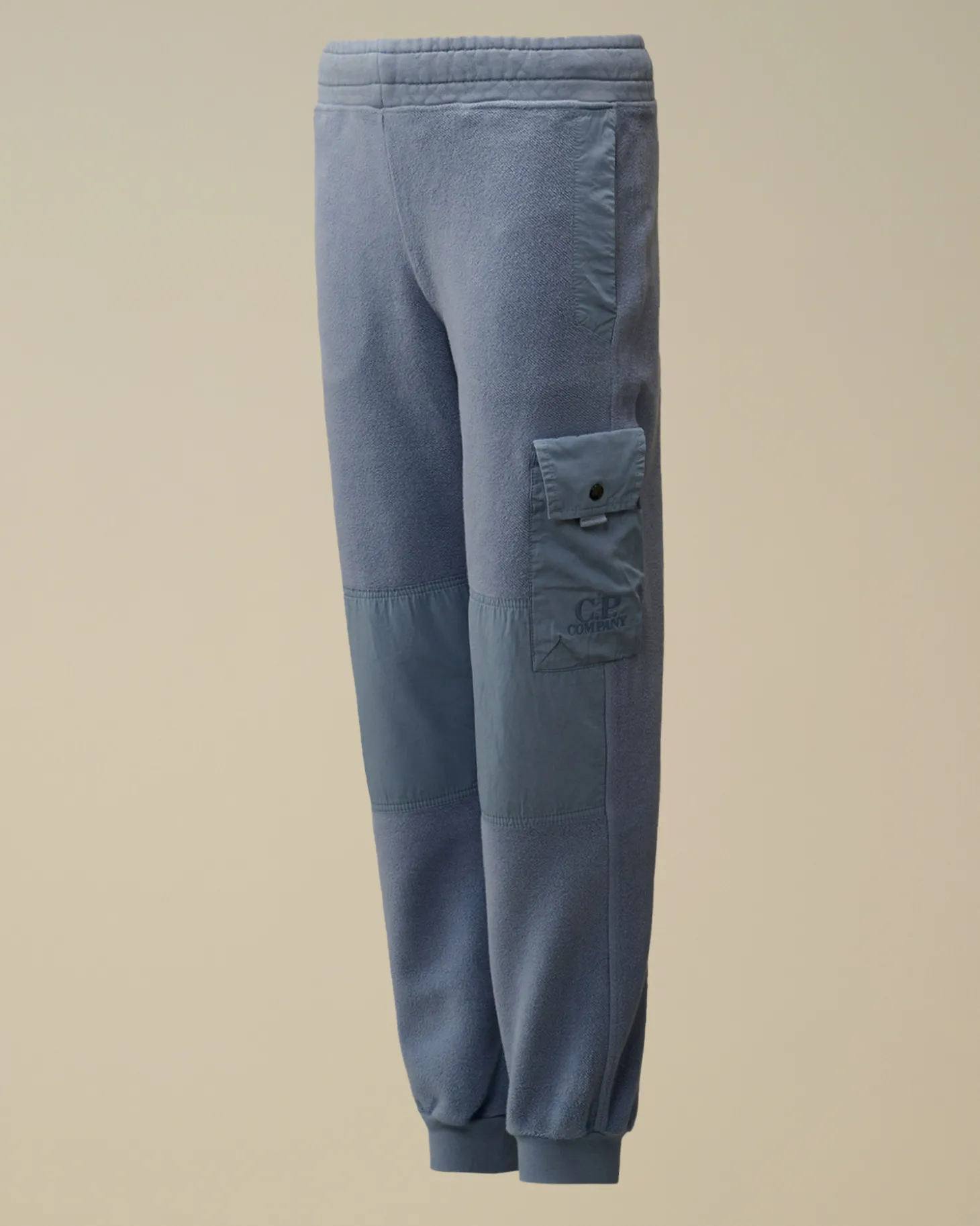 U16 Diagonal Fleece Mixed Cargo Sweatpants<C.P. Company Store