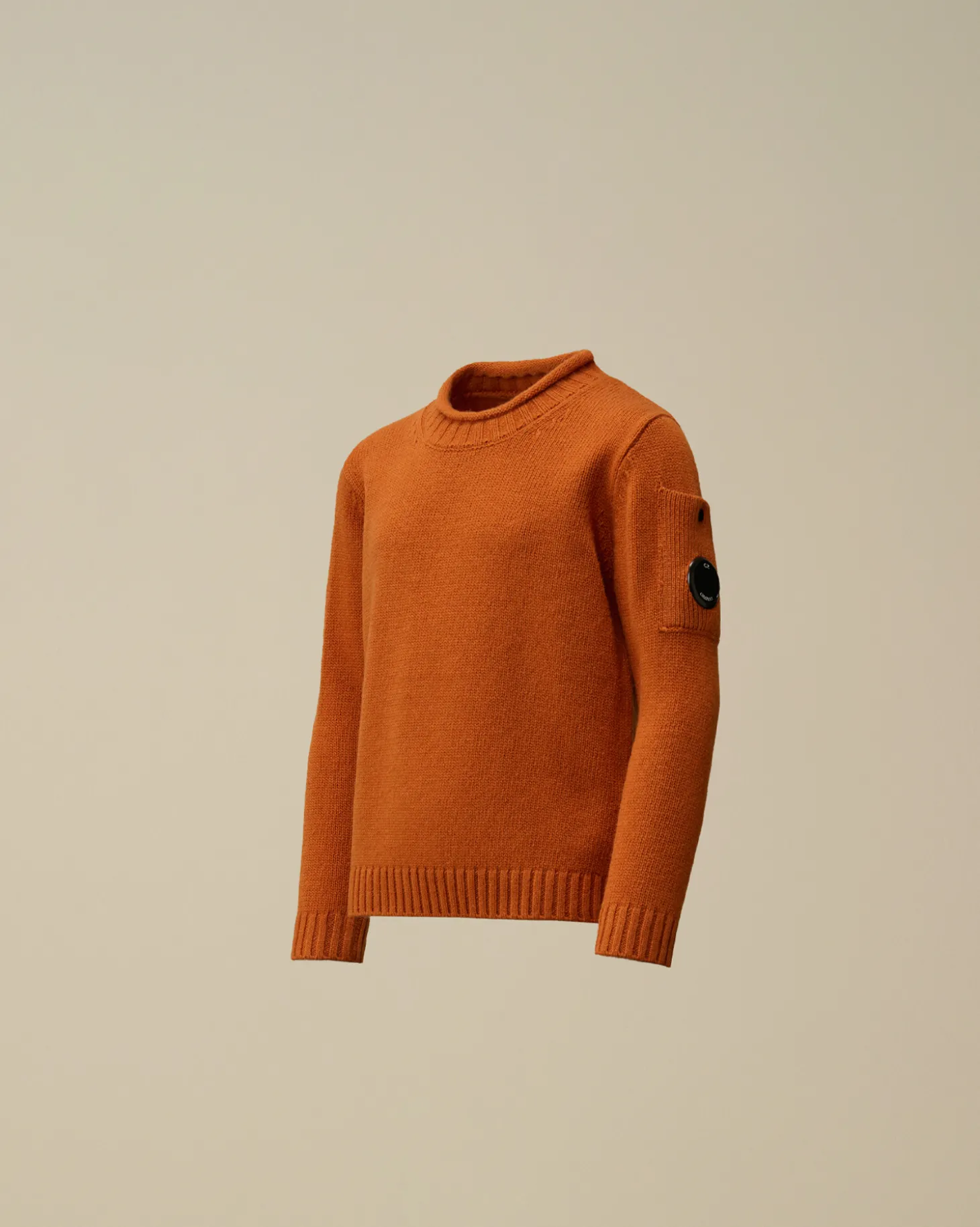 U16 Lambswool Lens Crew Neck Knit<C.P. Company Flash Sale