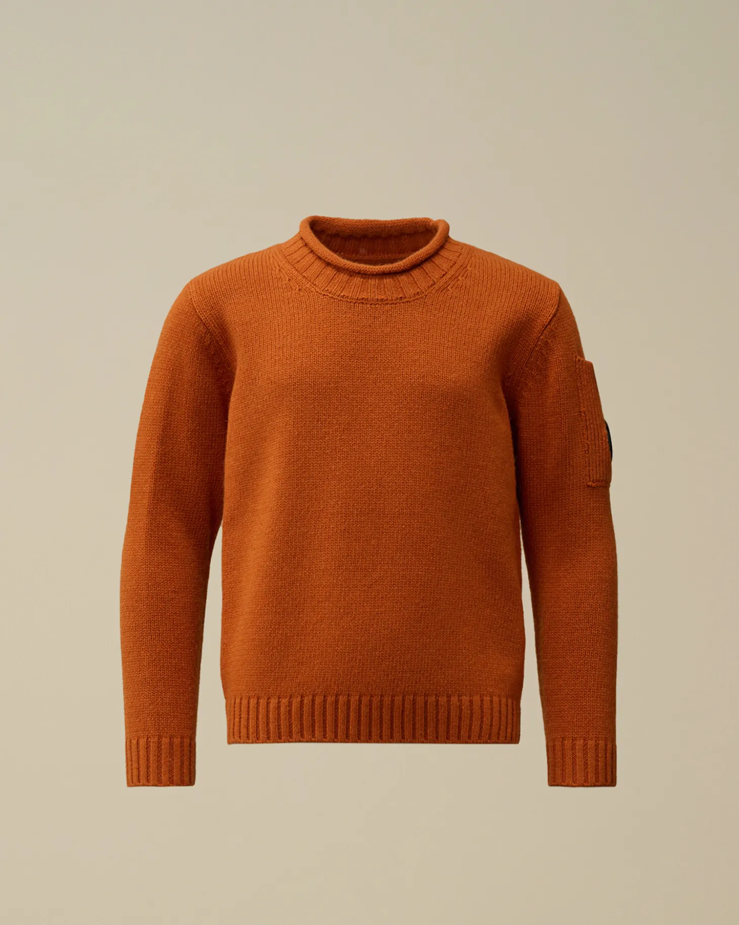 U16 Lambswool Lens Crew Neck Knit<C.P. Company Store