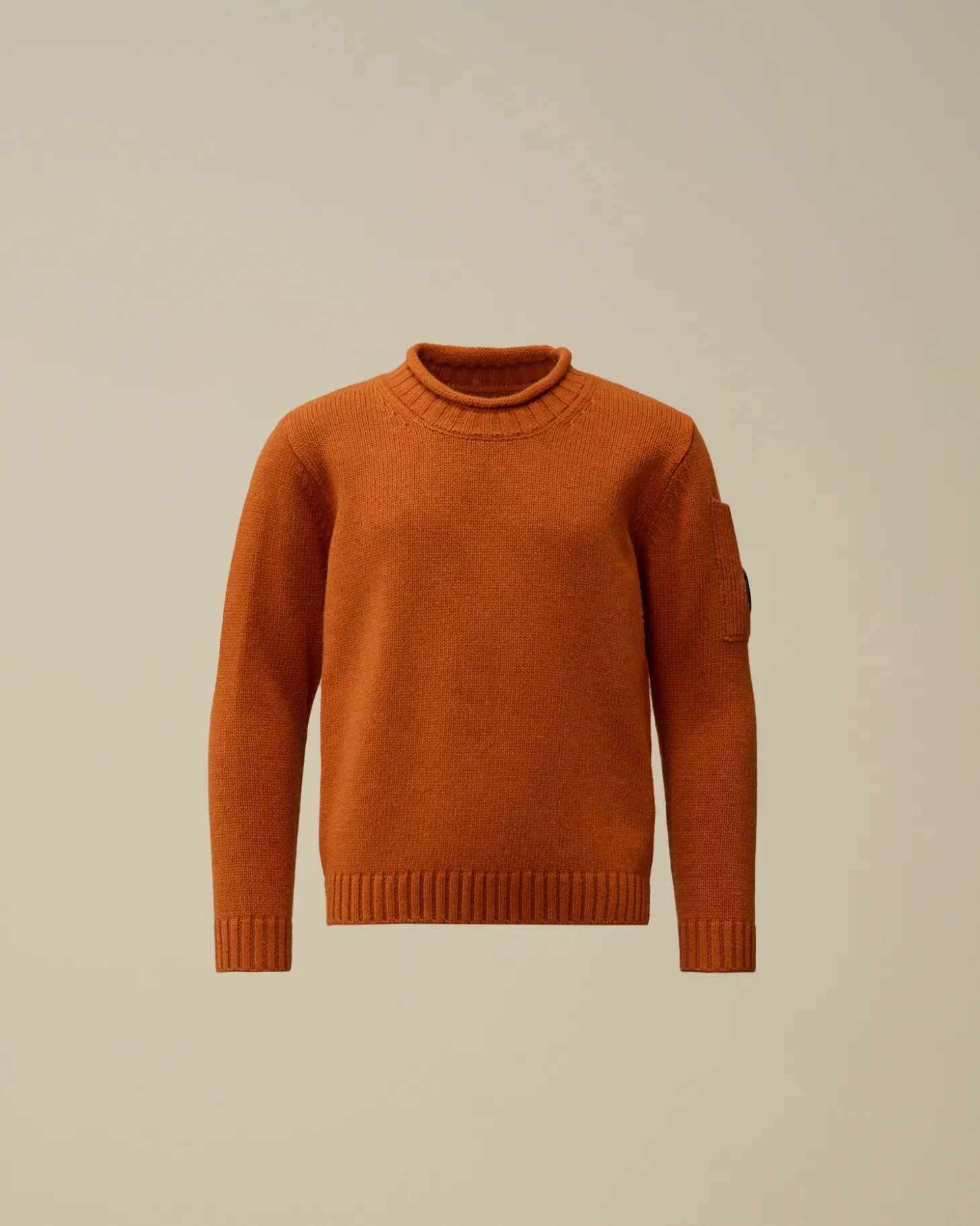 U16 Lambswool Lens Crew Neck Knit<C.P. Company Flash Sale