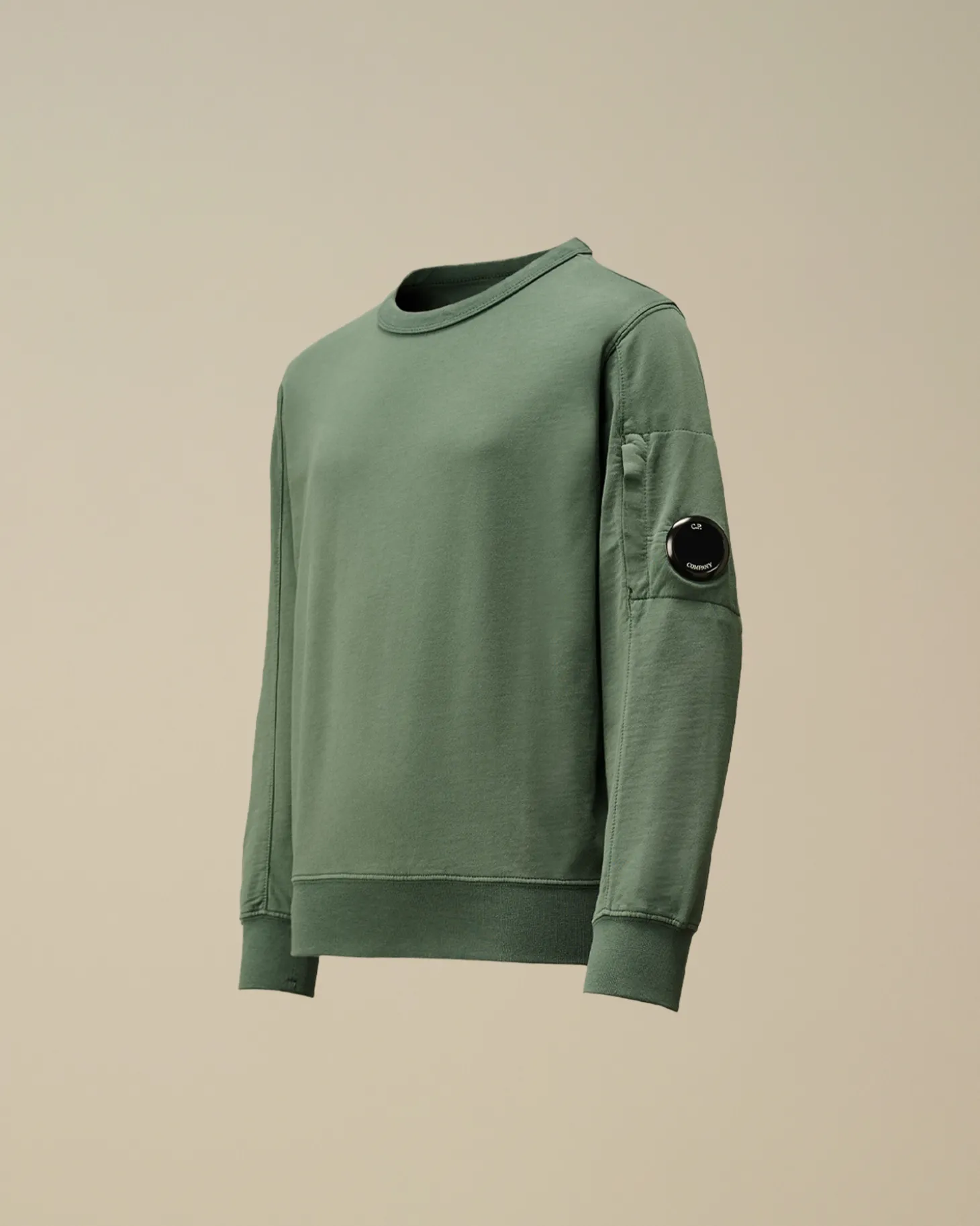 U16 Light Fleece Crew Neck Sweatshirt<C.P. Company Best Sale