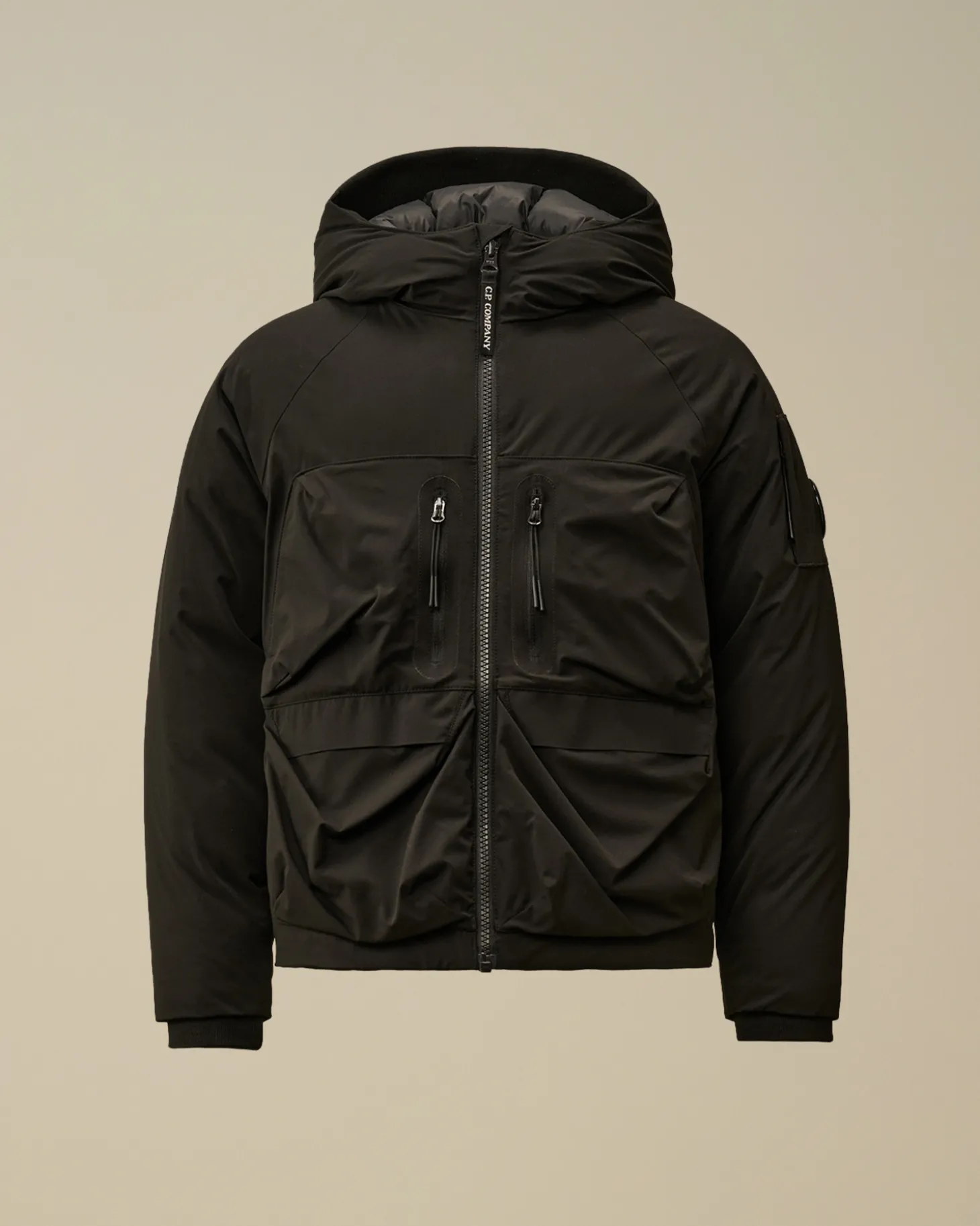 U16 Pro-Tek Down Hooded Jacket<C.P. Company Shop