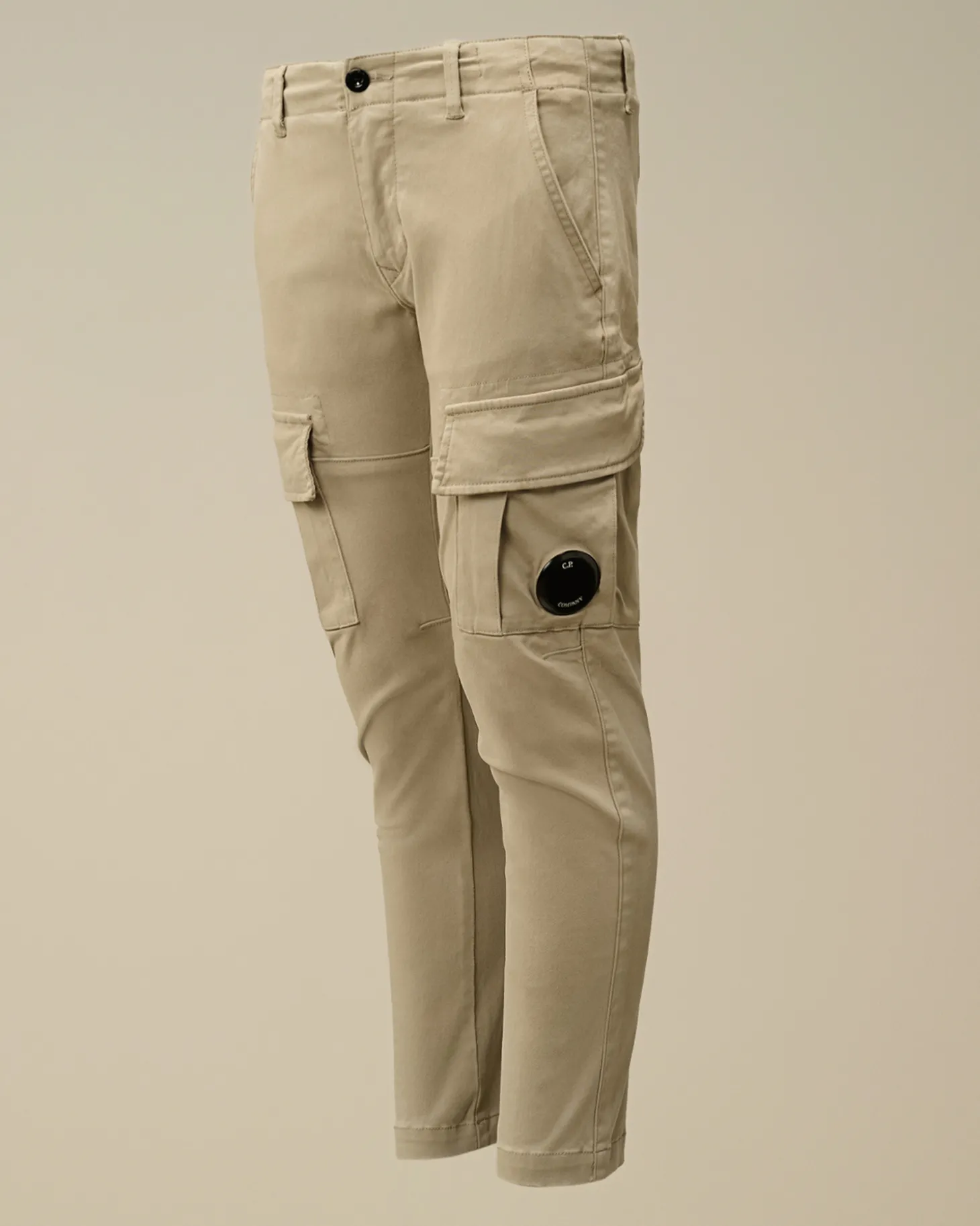 U16 Stretch Sateen Lens Cargo Pants<C.P. Company New