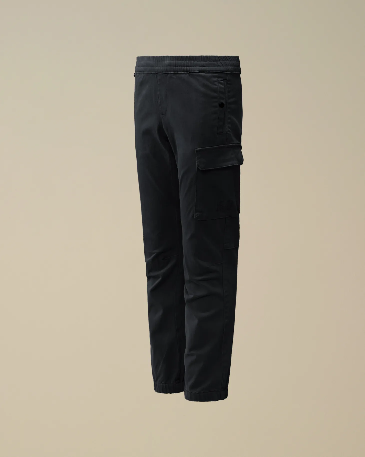 U16 Stretch Sateen Logo Pants<C.P. Company Clearance