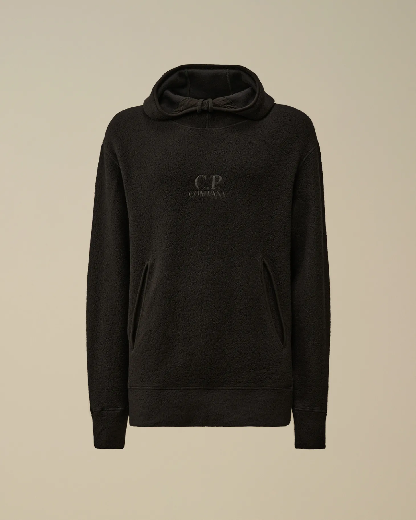 Wool Polar Fleece Hooded Sweatshirt<C.P. Company Sale