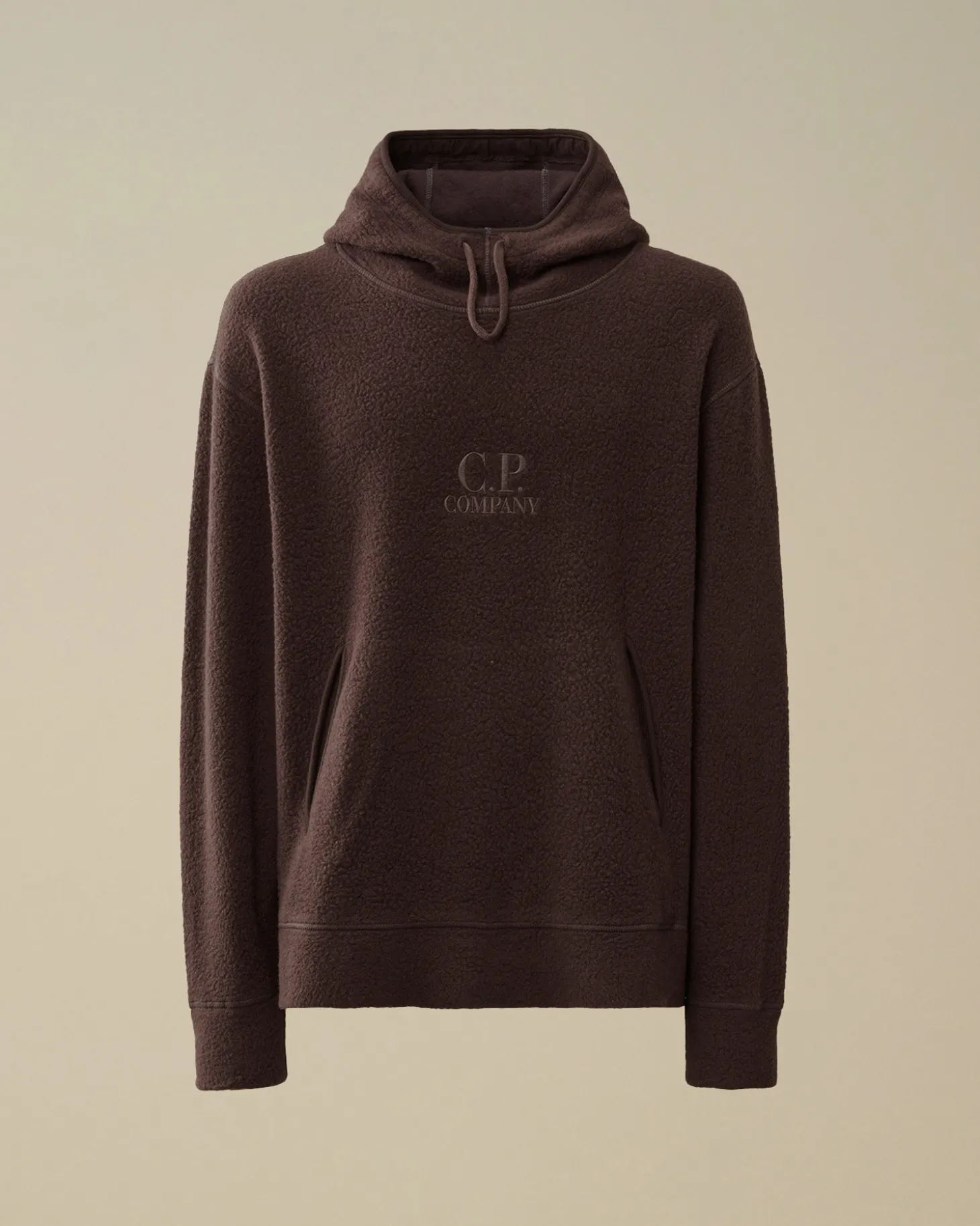 Wool Polar Fleece Hooded Sweatshirt<C.P. Company Flash Sale